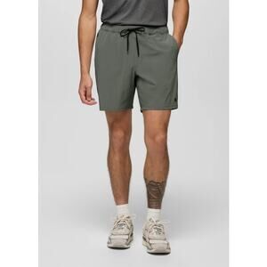 Prana Discovery Trail Short 7" Inseam Men's XL Thyme Standard Fit Lightweight